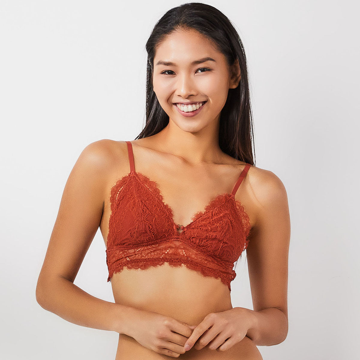 Stylist Unlined Triangle Lace Bra – Her own words