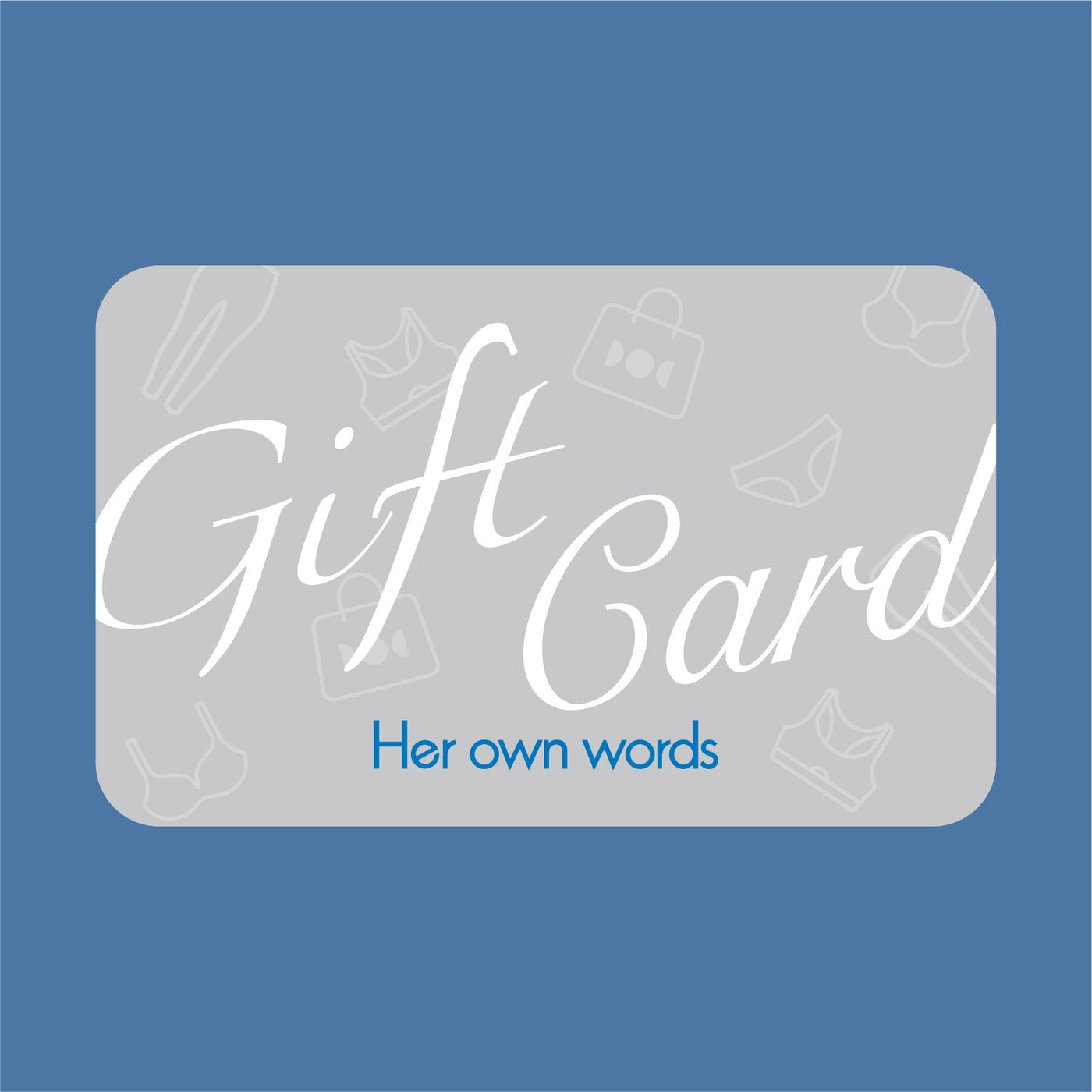 e-Gift Card Gift Cards Her own words HK$800.00 