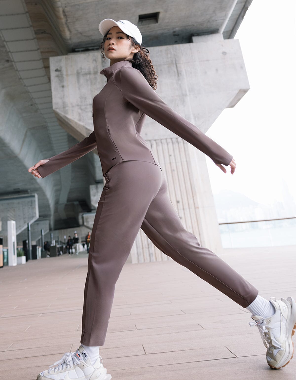 HOW- STAYDRY Cool Touch Slim Fit Jacket Tops Her own words SPORTS