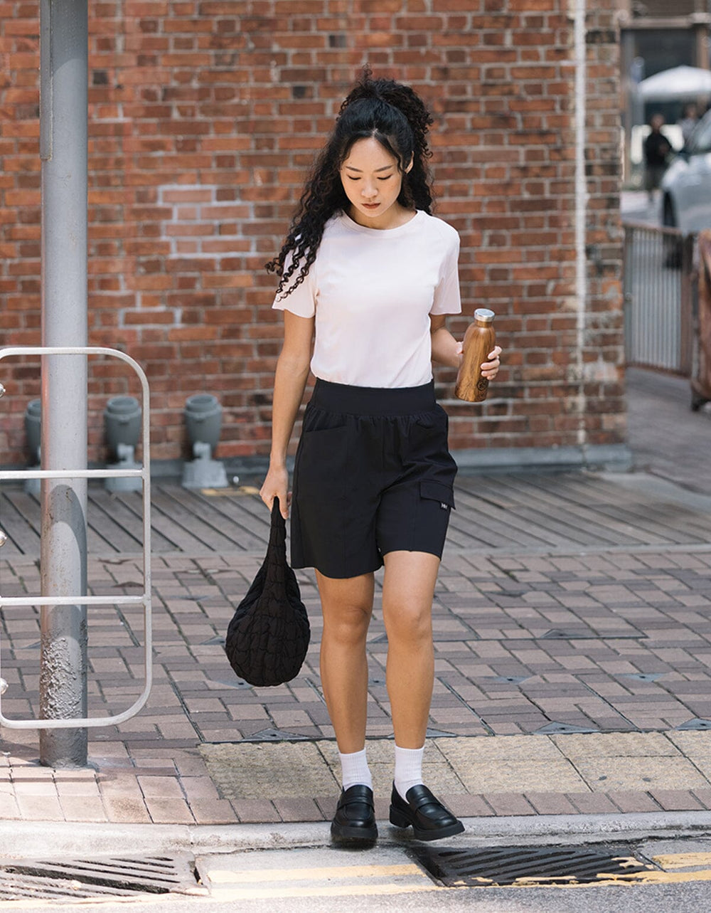 HOW- STAYDRY Mid Waist Quick Dry Cargo shorts Shorts Her own words SPORTS 