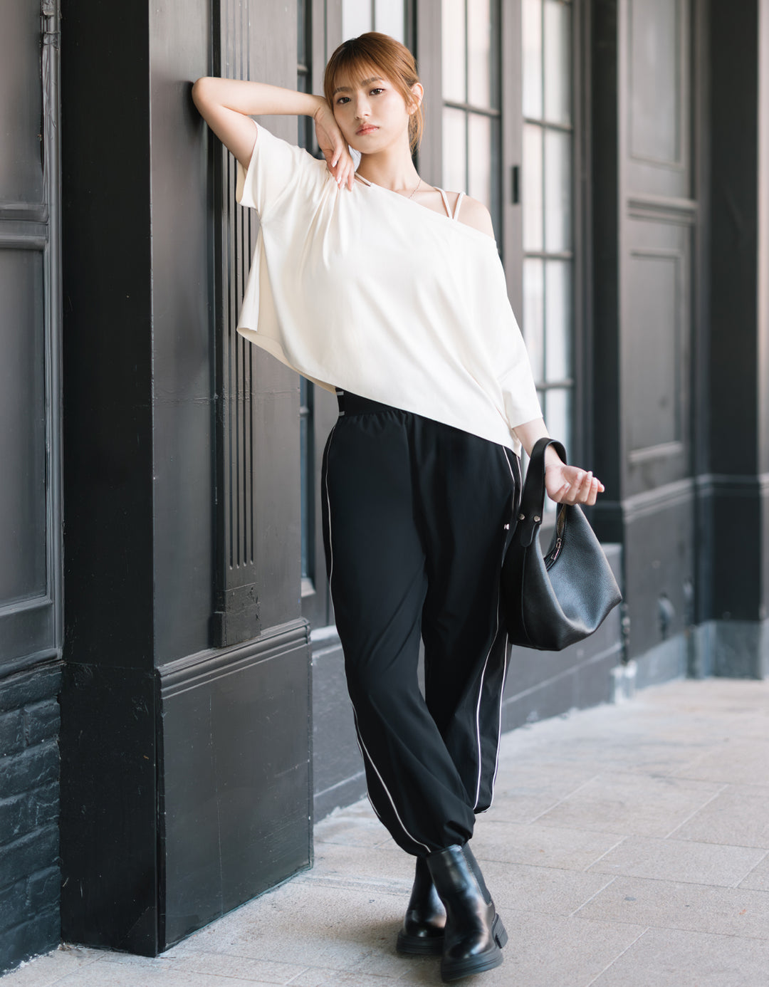 Skin Soft Oversized Crop Short Sleeve