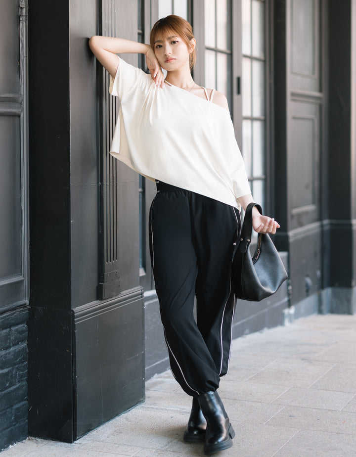 Skin Soft Oversized Crop Short Sleeve
