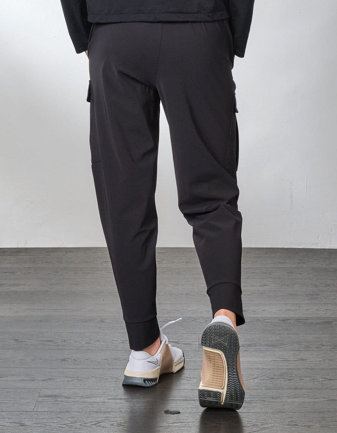 HOW-STAYDRY Mid Waist Full Length Quick Dry Cargo Jogger Jogger Her own words SPORTS 