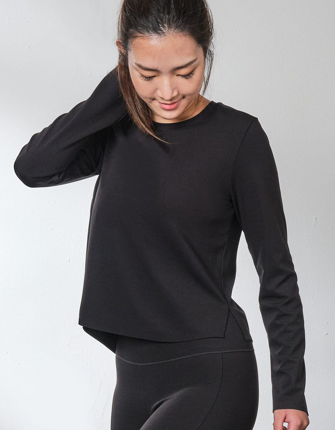 HOW-EFFORTLESS Yoga Long Sleeve Crop Top – Her own words