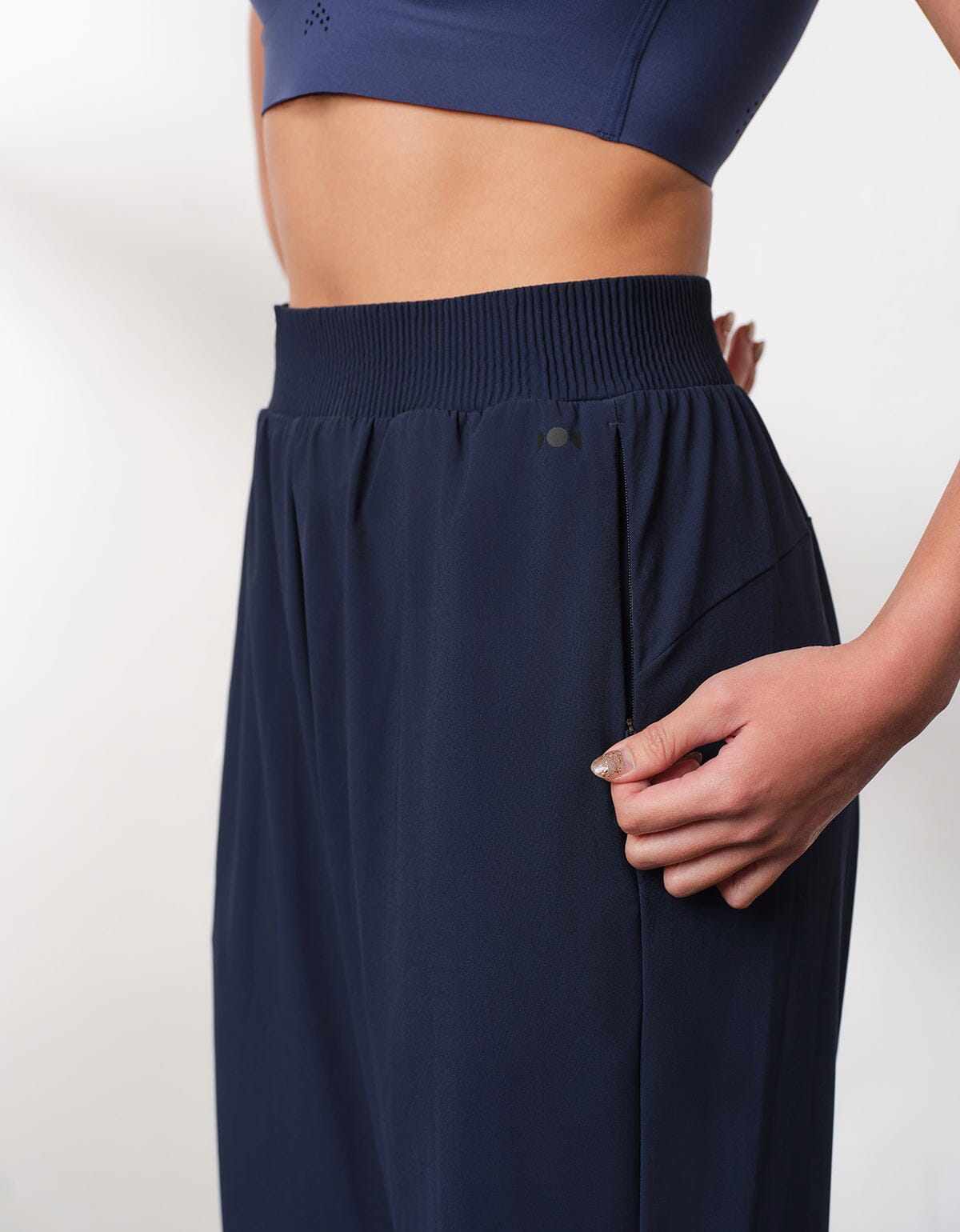 HOW- STAYDRY High-Waist Cool Touch Straight Leg Full Length Pants Pants Her own words SPORTS 