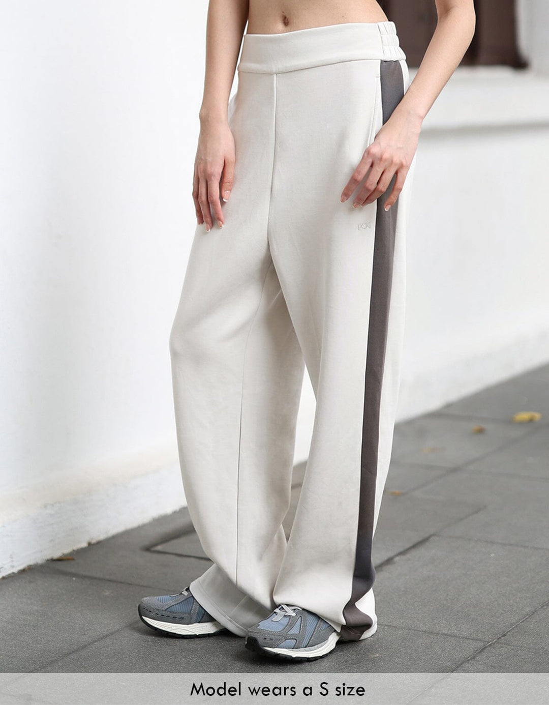 High Waist Straight Leg Full Length Pants Wide Leg Her own words SPORTS 