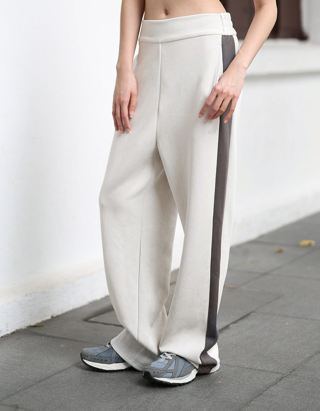 High Waist Straight Leg Full Length Pants Wide Leg Her own words SPORTS 