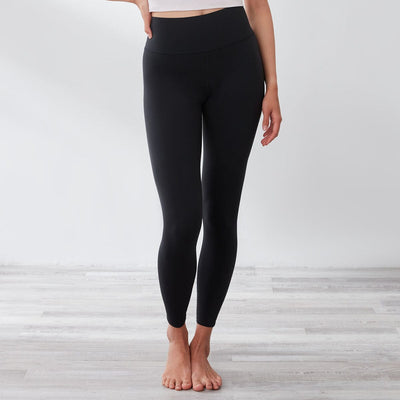 High-Waist Effortless UV Protection Full Length Sports Leggings Leggings Her own words SPORTS Black S 