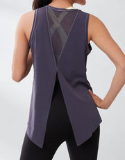 FLOAT Lightweight Quick Dry Tie-Back Running Tank Top Tops Her own words SPORTS