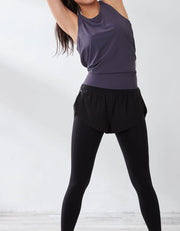 FLOAT Lightweight Quick Dry Tie-Back Running Tank Top Tops Her own words SPORTS