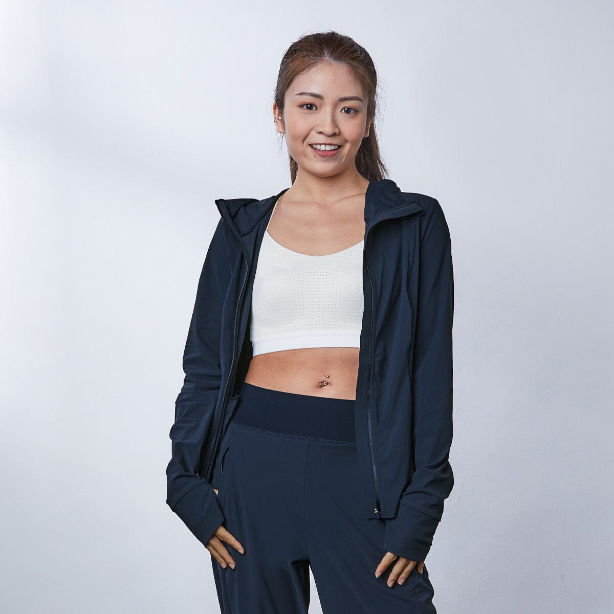 HOW- STAYDRY UV Protection Cool Touch Quick Dry Running Jacket Tops Her own words SPORTS