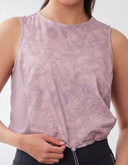 AQUA Quick Dry Mesh Crop Top Tops Her own words SPORTS