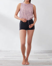 AQUA Quick Dry Mesh Crop Top Tops Her own words SPORTS