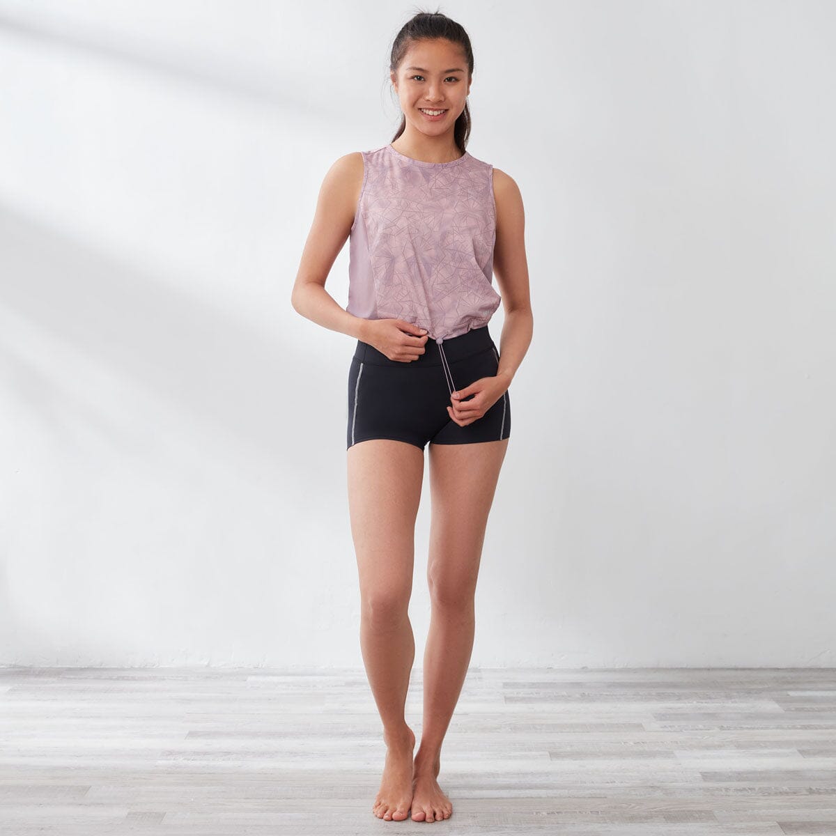 Aqua Quick Dry Mesh Crop Top Tops Her own words SPORTS 