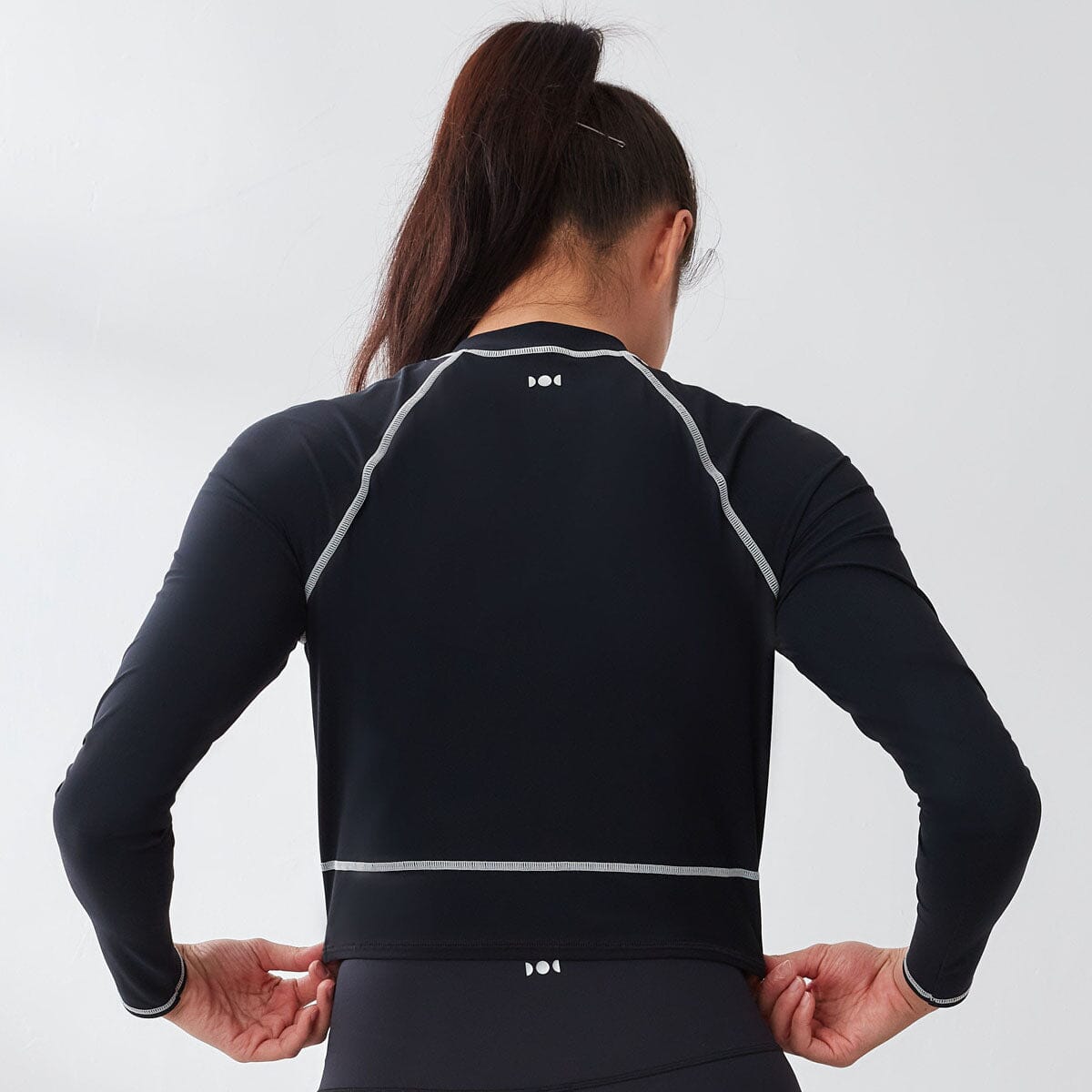 Aqua UV Protection Cropped Jacket Tops Her own words SPORTS 