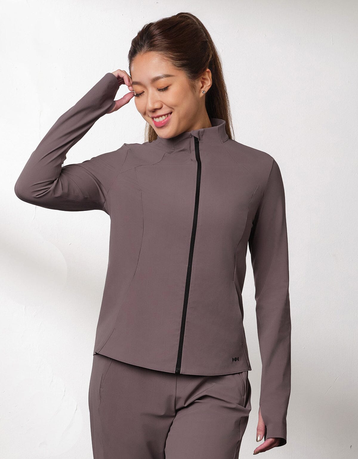 HOW- STAYDRY Cool Touch Slim Fit Jacket Tops Her own words SPORTS 