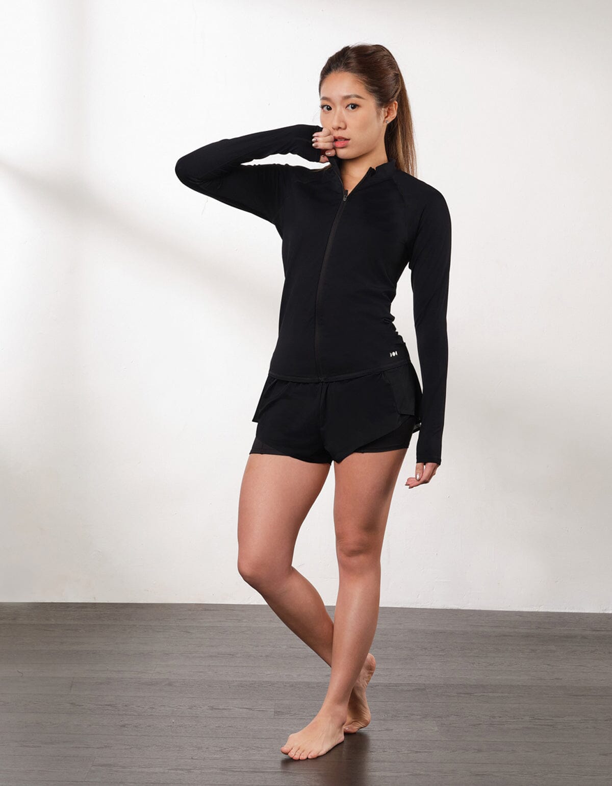 AQUA Water Repellent UV Protection Long Sleeve Jacket Tops Her own words SPORTS 