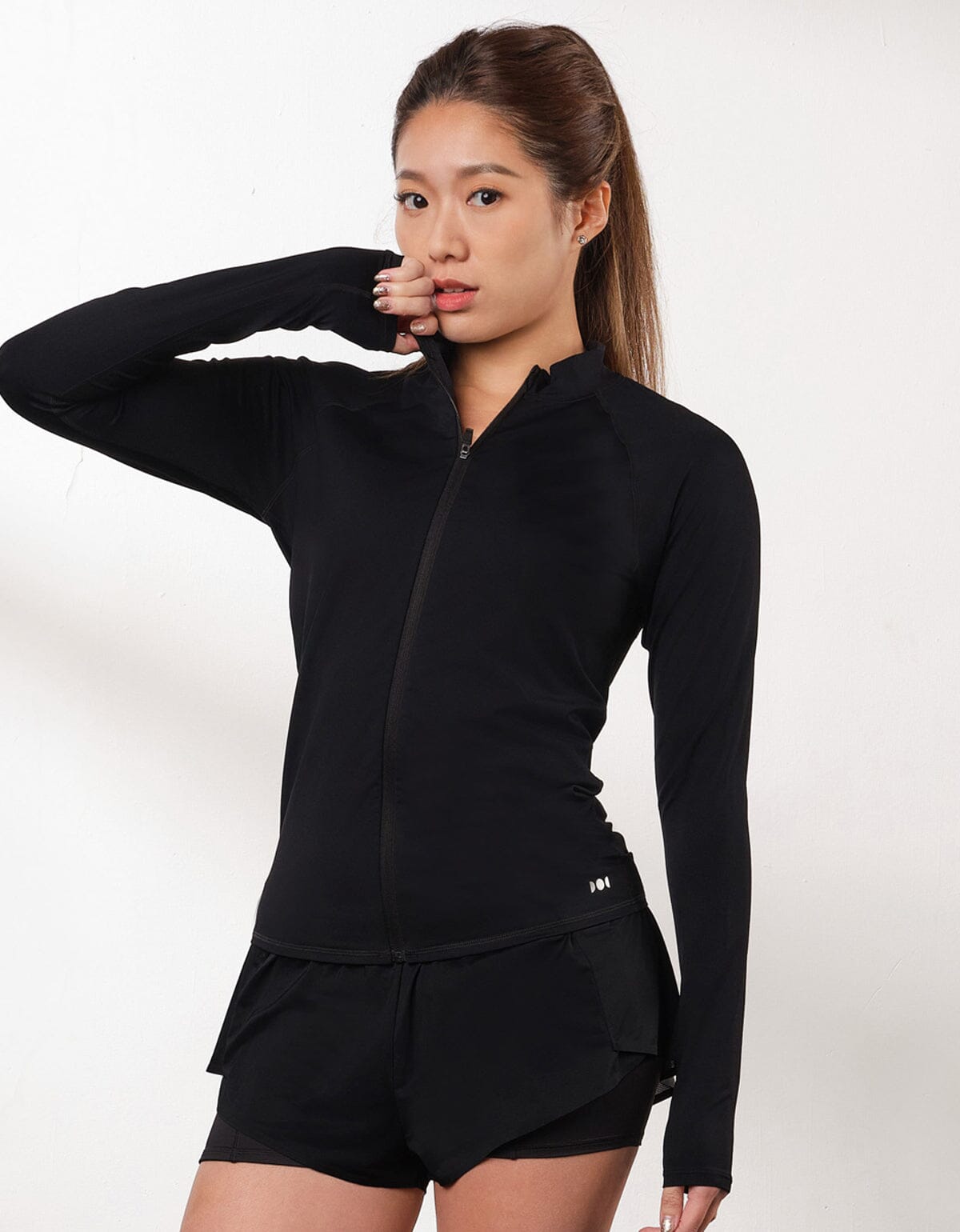 AQUA Water Repellent UV Protection Long Sleeve Jacket Tops Her own words SPORTS