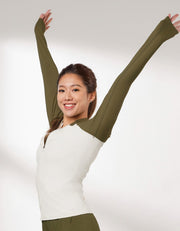 AQUA Water Repellent UV Protection Long Sleeve Jacket Tops Her own words SPORTS