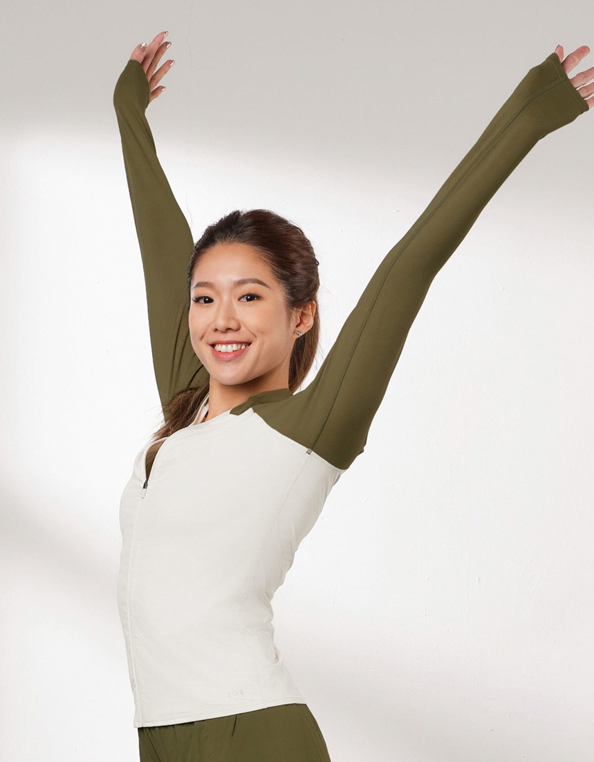 AQUA Water Repellent UV Protection Long Sleeve Jacket Tops Her own words SPORTS 