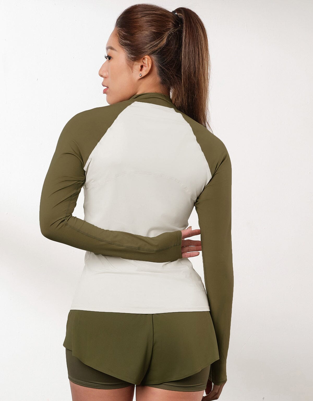 AQUA Water Repellent UV Protection Long Sleeve Jacket Tops Her own words SPORTS 