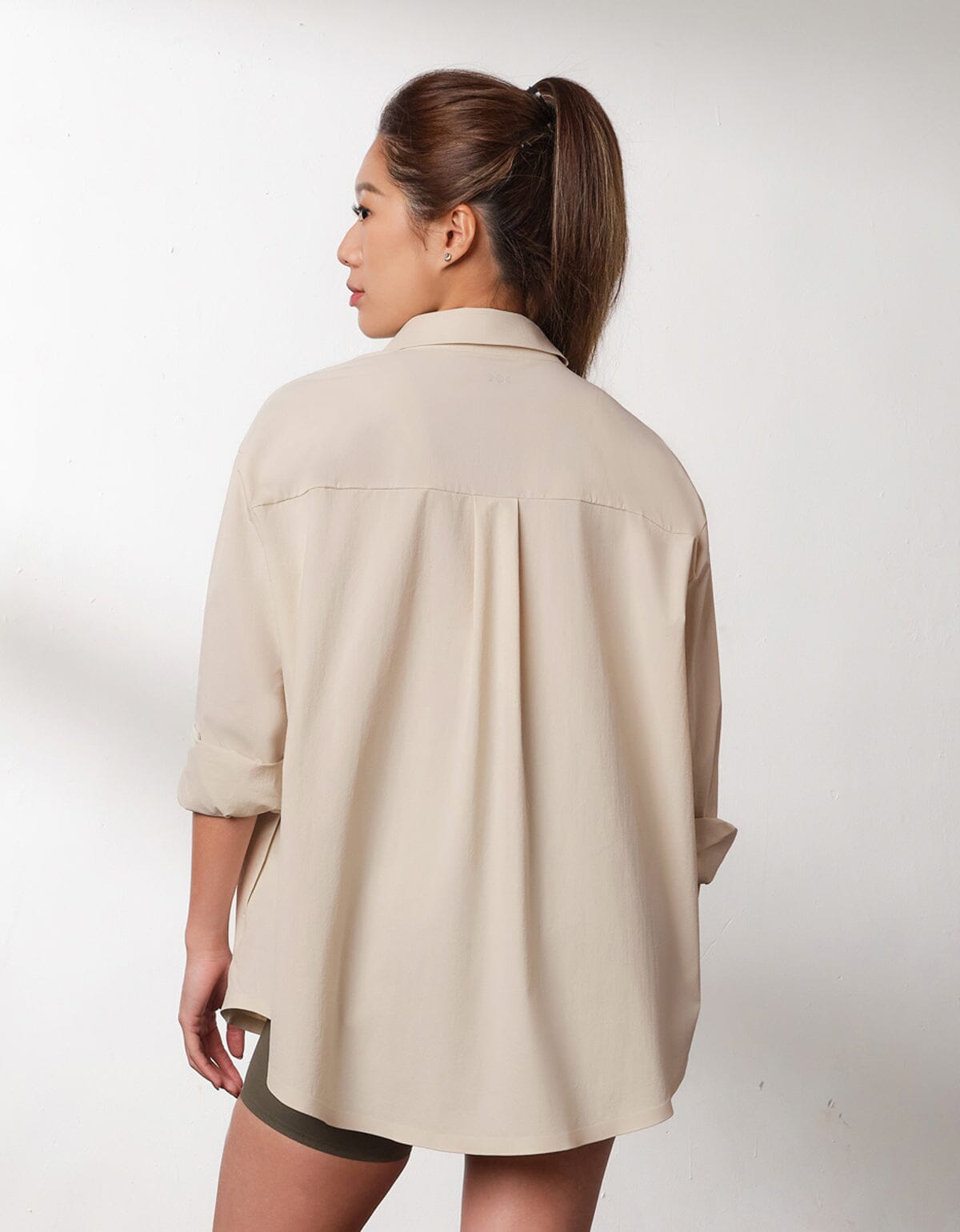 HOW- STAYDRY Iron-free breathable shirt Tops Her own words SPORTS 