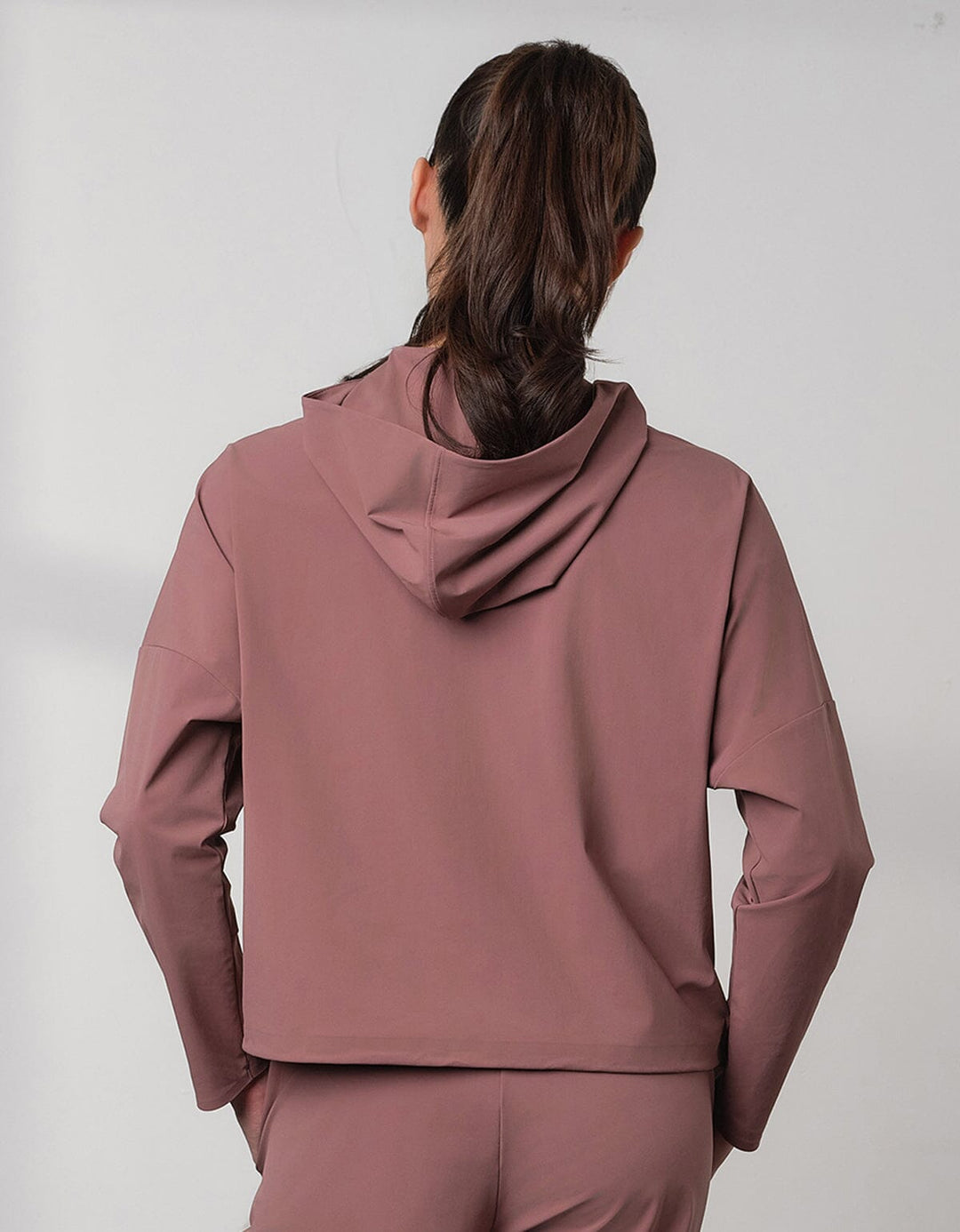 HOW-STAYDRY Half Zip Hoodie Long Sleeve Her own words SPORTS 