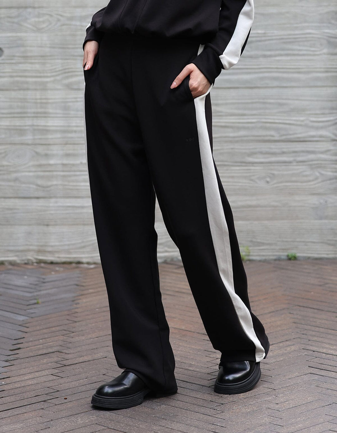 High Waist Straight Leg Full Length Pants Wide Leg Her own words SPORTS 