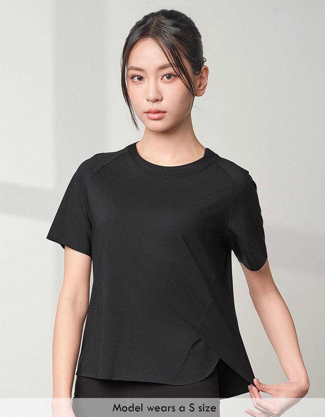 FLOAT Side Cross Short Sleeve Tops Her own words SPORTS 