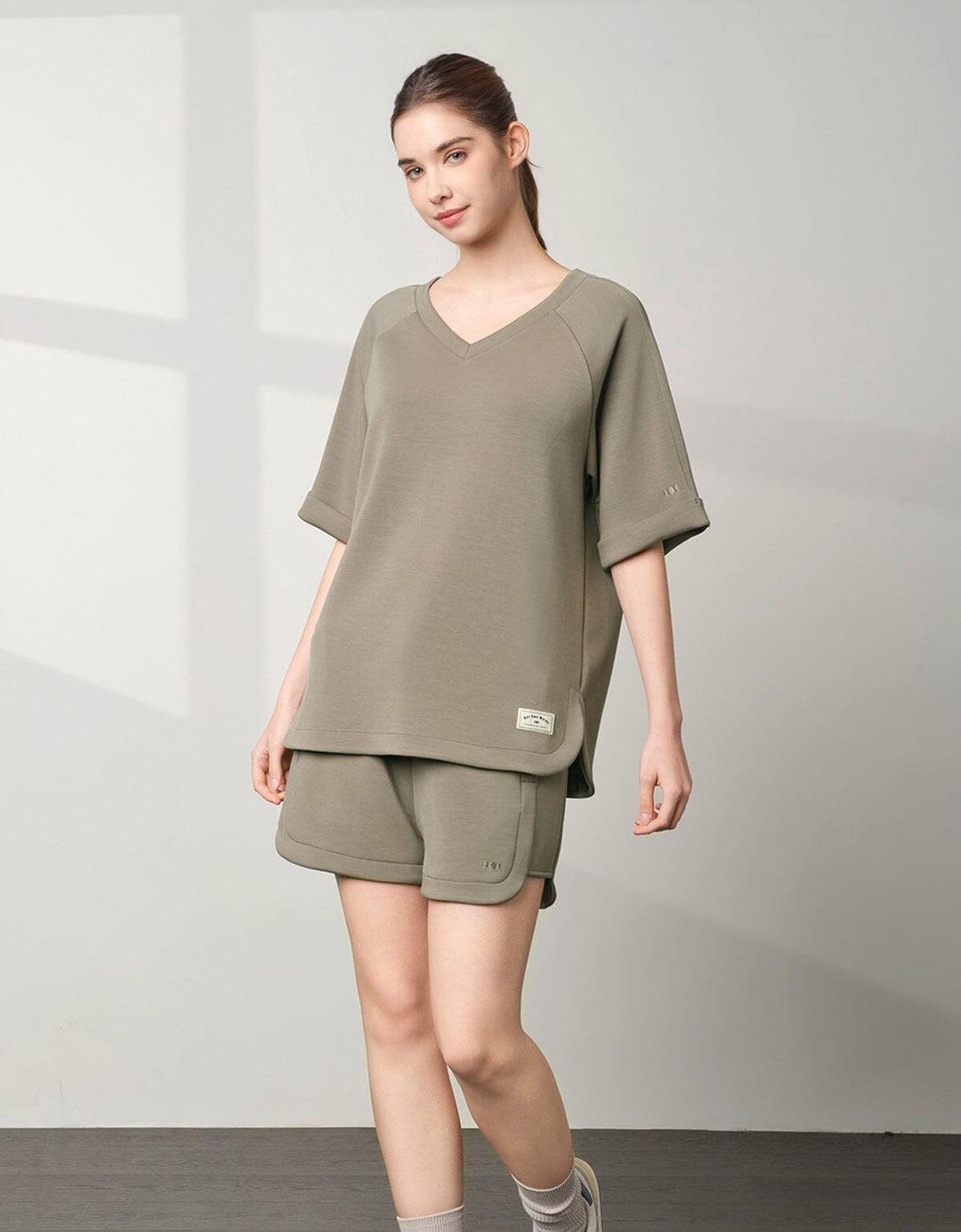COZY TENCEL Mid Waist Shorts Shorts Her own words SPORTS 