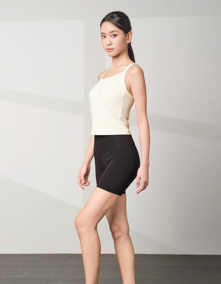 HOW-EFFORTLESS Tight Fit Padded Tank Top Tank Top Her own words SPORTS 