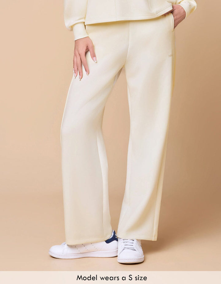 High Waist Straight Leg Full Length Pants Wide Leg Her own words SPORTS 