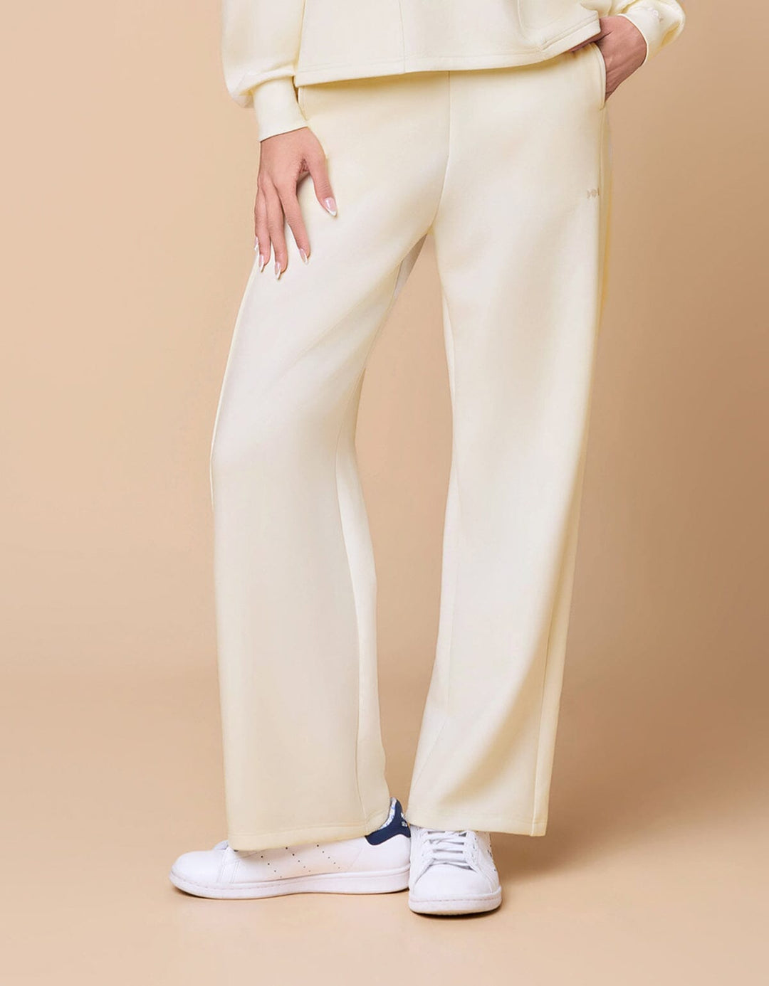 High Waist Straight Leg Full Length Pants Wide Leg Her own words SPORTS 