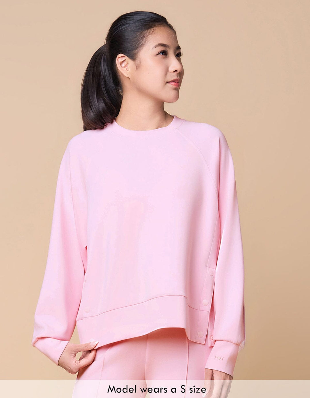 COZY TENCEL Long Sleeve Loose Fit Pullover Long Sleeve Her own words SPORTS 