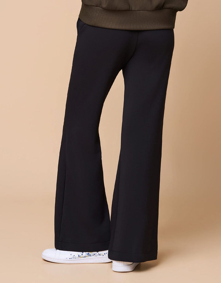 COZY TENCEL Draw Sting Flare Leg Pants Flare Her own words SPORTS 