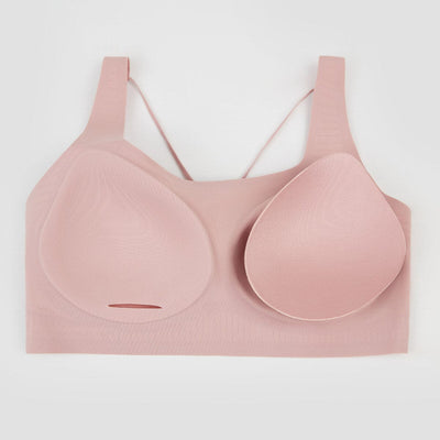 Invisible REsiltech™ Removable Pads Bra Top Bra Her Own Words 