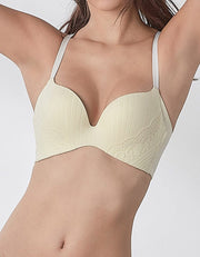 COTTON Soft Wire Butterfly Push Up Bra Bra Her own words