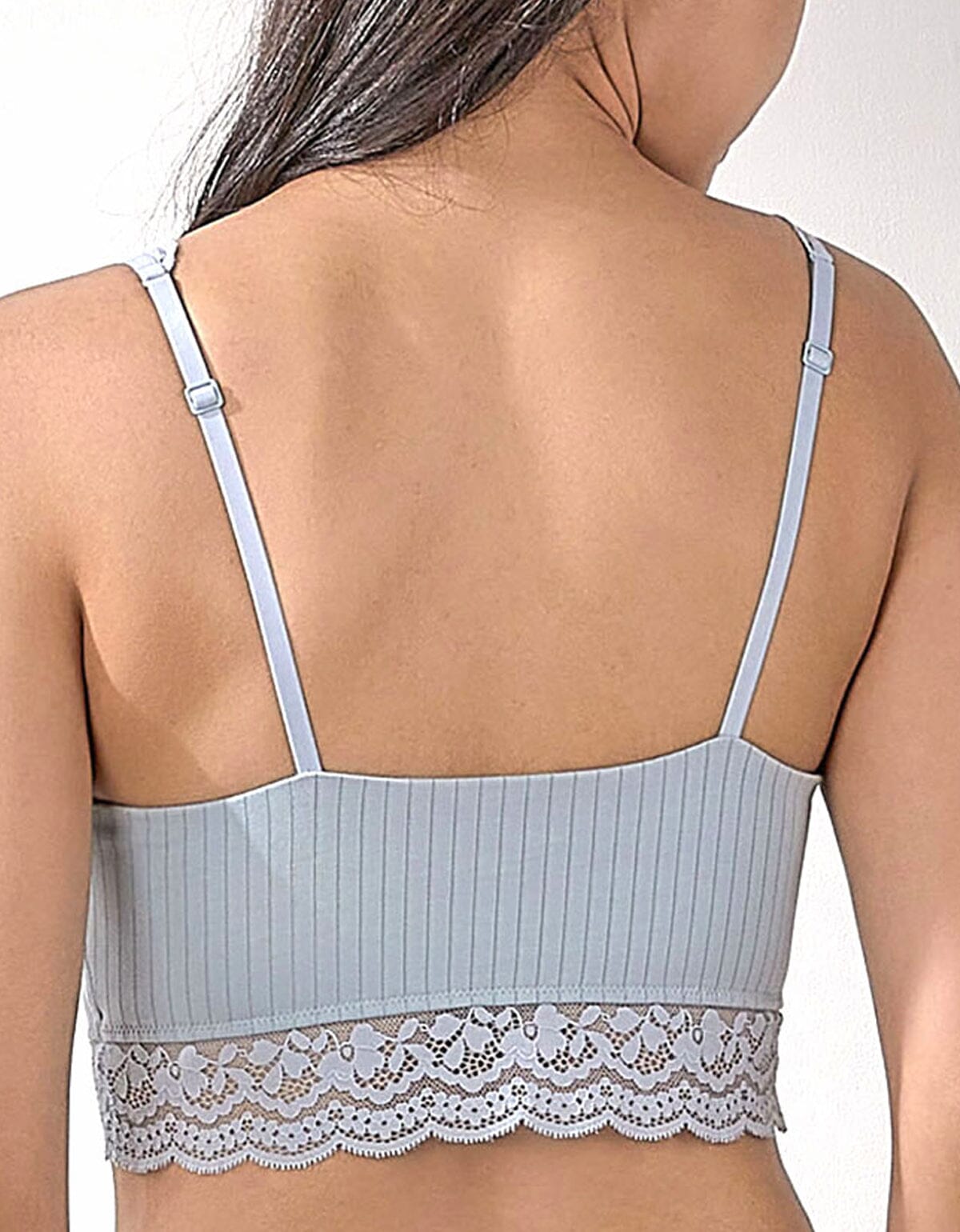 COTTON Longline Bra Top Bra Her own words Skyway XS 