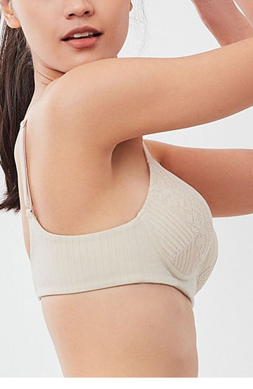 W-Shape Support Non Wired Push Up Cotton Bra – Her own words