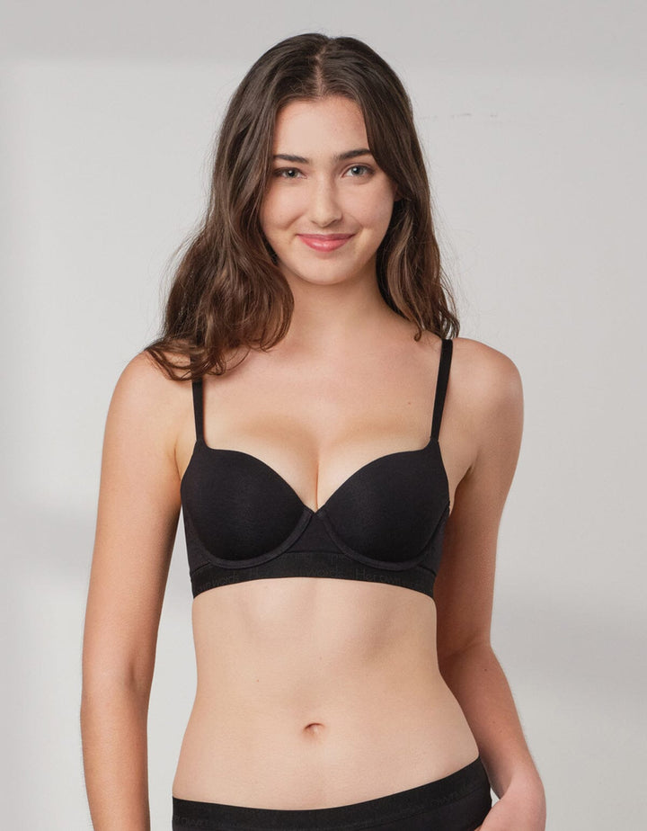 Cotton Modal Balconette Light Push Up Bra Bra Her own words 