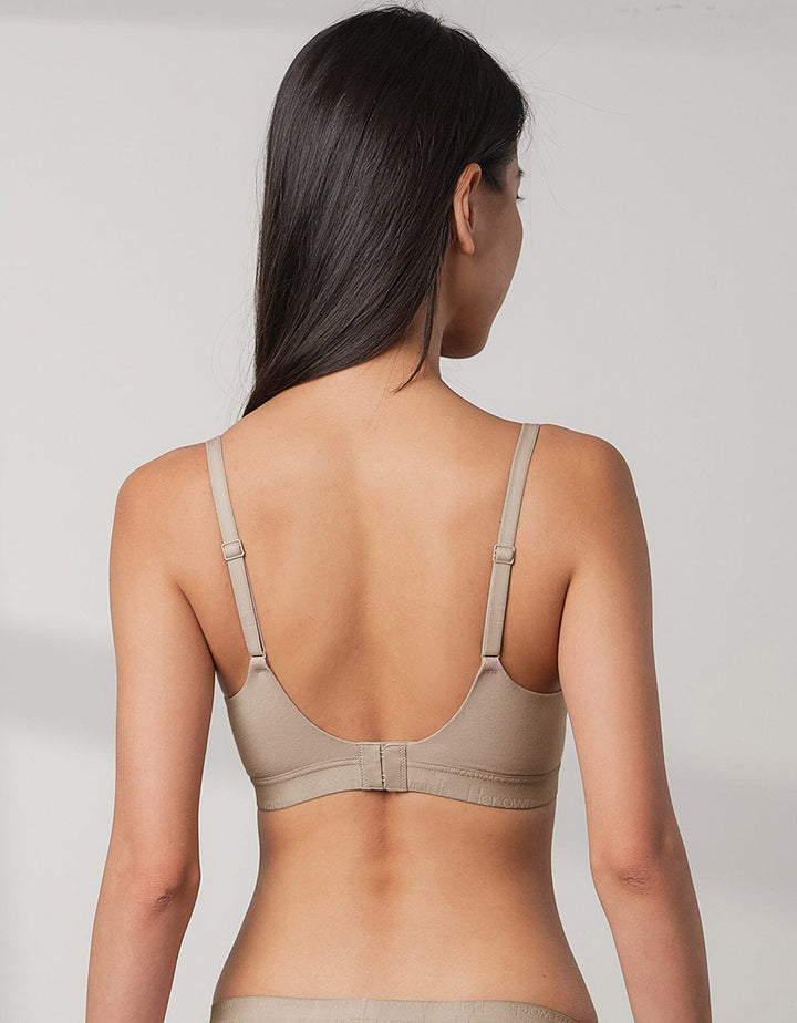 Cotton Modal Balconette Light Push Up Bra Bra Her own words 