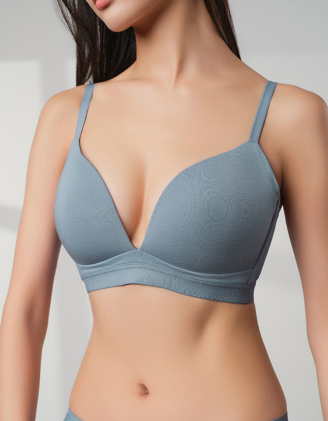 Cotton Modal Non Wired Light Push Up Bra Bra Her own words 