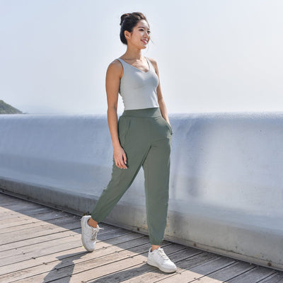 Mid-Waist Float UV Protection Cool Touch Ankle Jogger Jogger Her own words SPORTS 