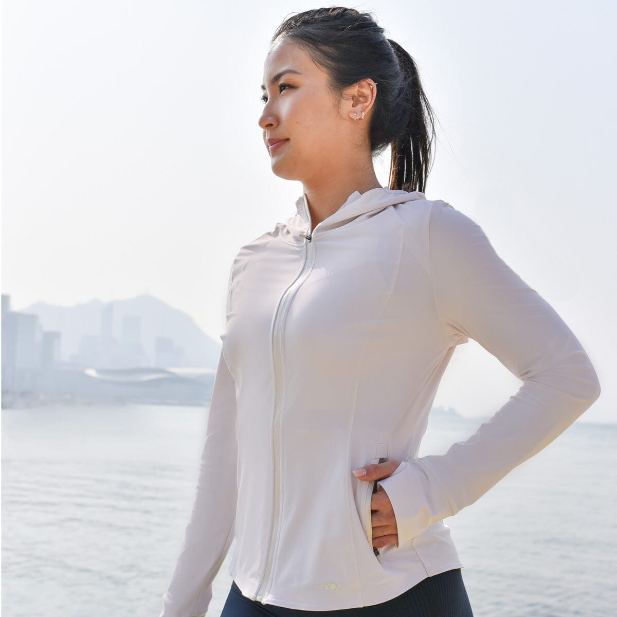 Float Lightweight UV Protection Cool Touch Slim Fit Jacket Tops Her own words SPORTS 