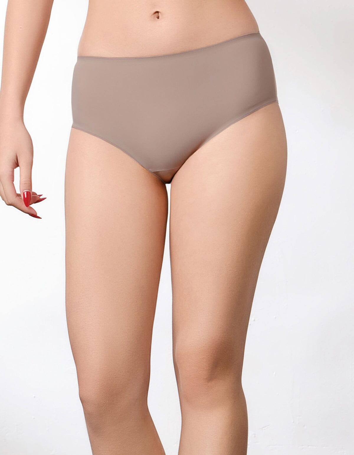 BREATHABLE Rib fabric Brief Panty Panty Her own words