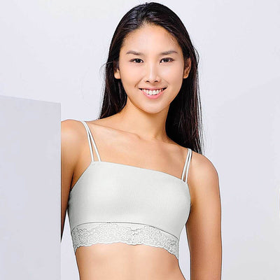 Longline Cotton Bra Top Bra Her Own Words 