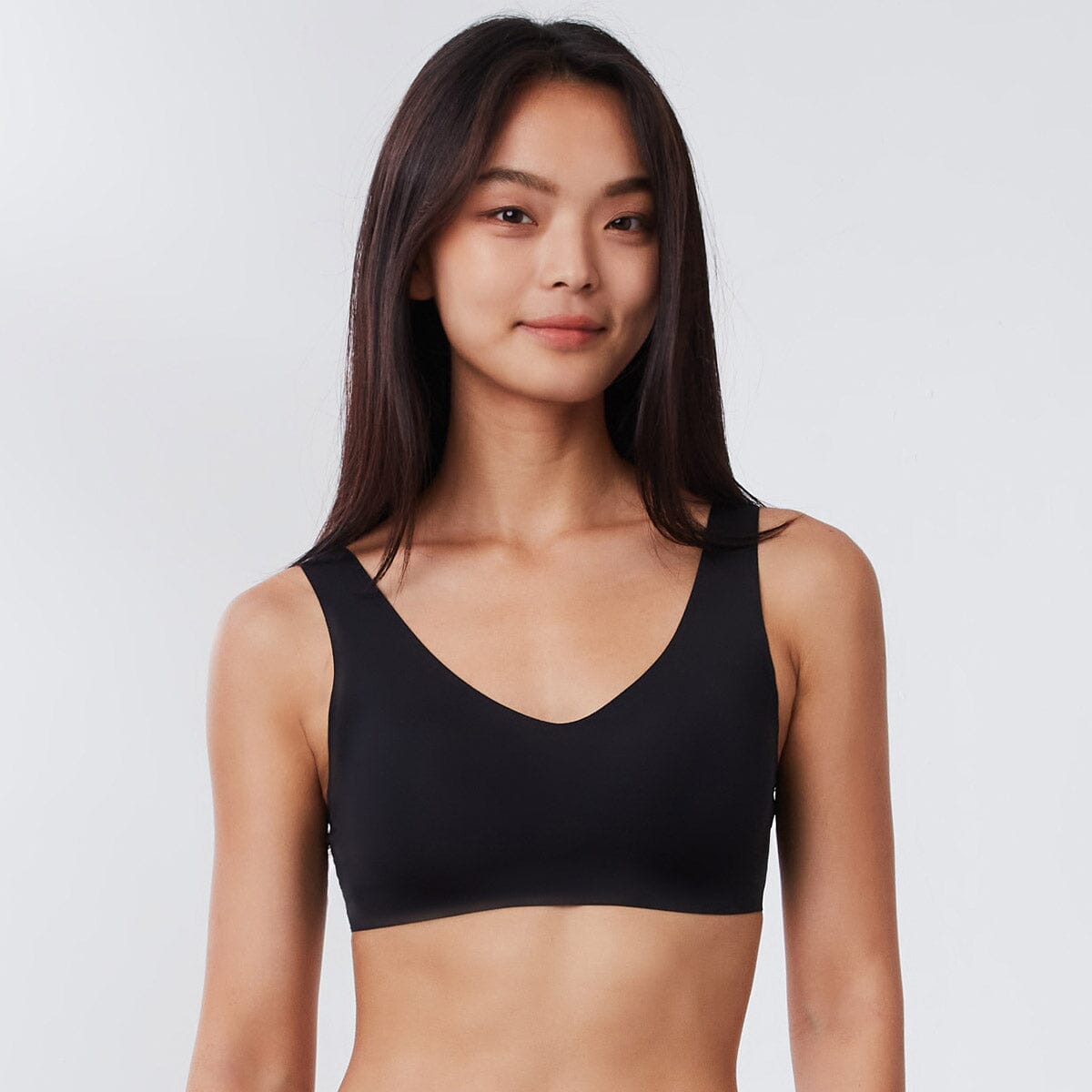 Invisible REextraSkin™ Cooling Bra Top Bra Her Own Words Black XS 