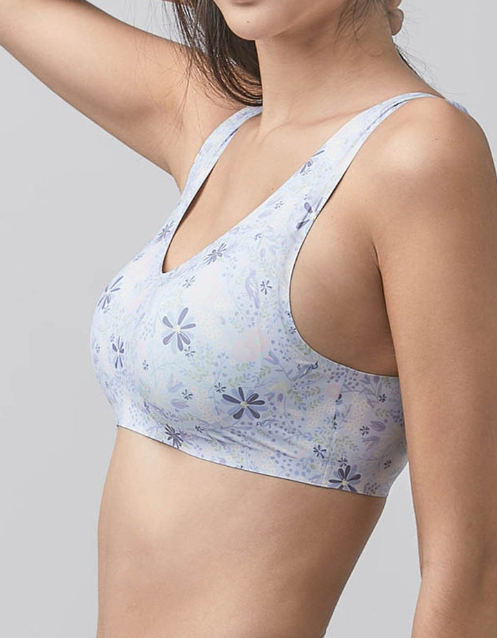 INVISIBLE REextraSkin™ Cooling Bra Top Bra Her own words Blossom Print XS (70A-B) 
