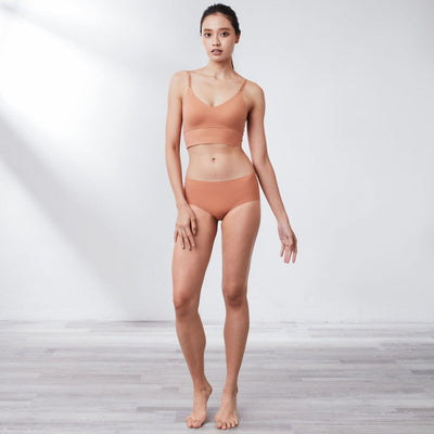 Invisible REextraSkin™ Longline Triangle Bra Top Bra Her Own Words 