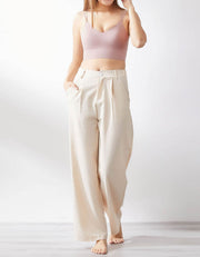 INVISIBLE REextraSkin??? Longline Triangle Bra Top Bra Her own words